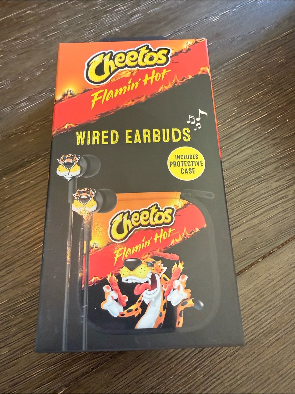 Wired Earbuds - Orange/Black